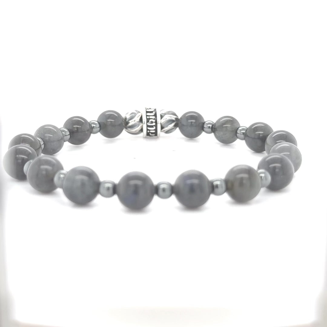 BLACK LABRADORITE ZEN